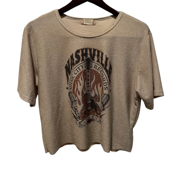 Altar’d State Cropped Nashville TN Shirt - Medium - Picture 1 of 11
